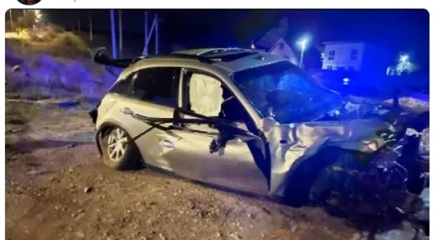 В Севастополе погиб пассажир перевернувшегося автомобиля 