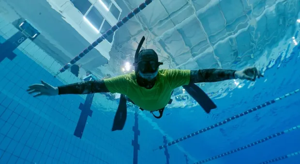 В Севастополе соревновались в задержке дыхания под водой 