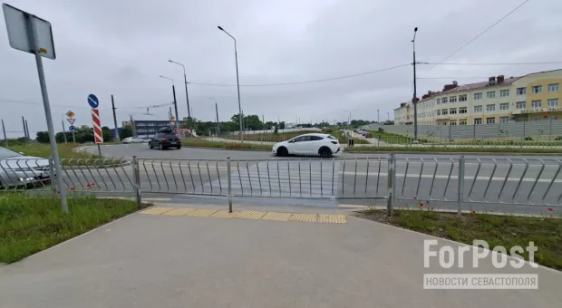В Севастополе закрыли опасный пешеходный переход