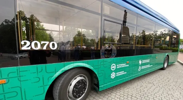 В Севастополе оценили новый дизайн городских троллейбусов 