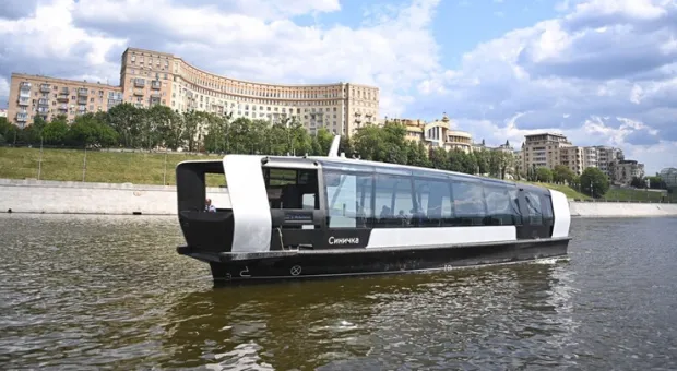 В России запустили первый в мире регулярный речной электротранспорт