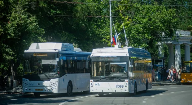Все троллейбусы в Севастополе выходят на линию с исправным кондиционером