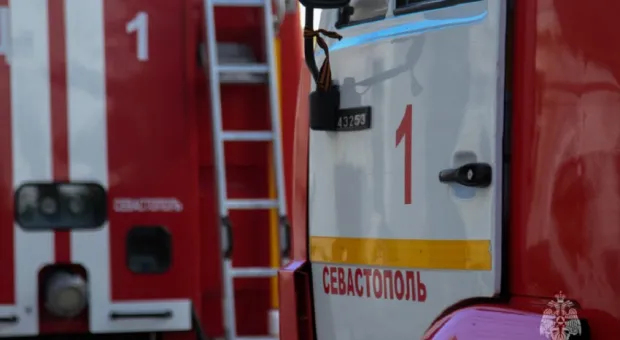 На пожаре в Севастополе погиб человек