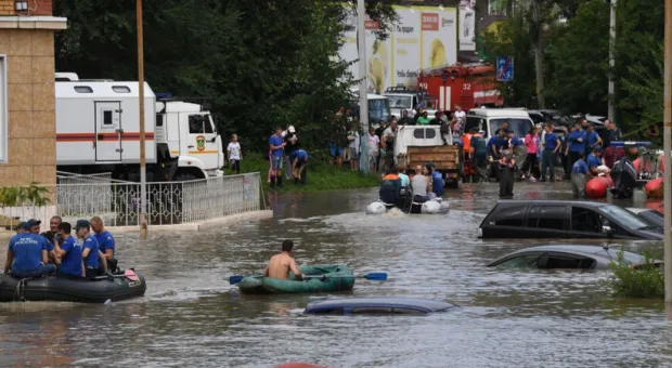 Более 2 тысяч человек эвакуировали из зоны подтопления в Приморье