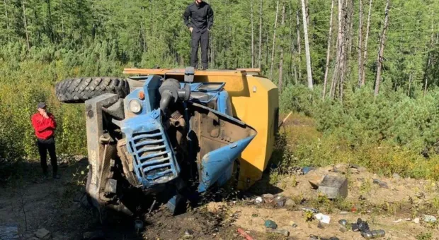 Один человек погиб и восемь пострадали в ДТП с вахтовым автобусом в Якутии 