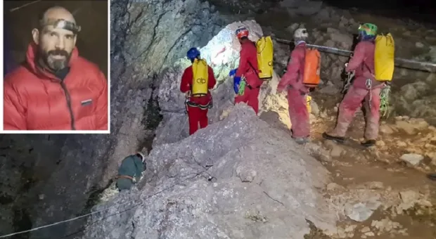 Спасение застрявшего в пещере спелеолога заняло девять дней
