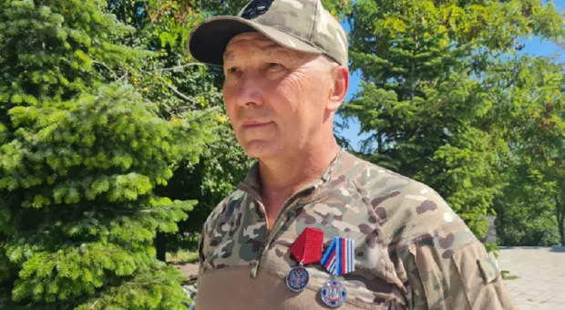 Севастопольский военнослужащий награждён двумя медалями