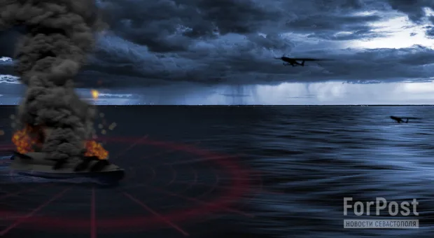 Ночью Севастополь был атакован морскими беспилотниками Украины