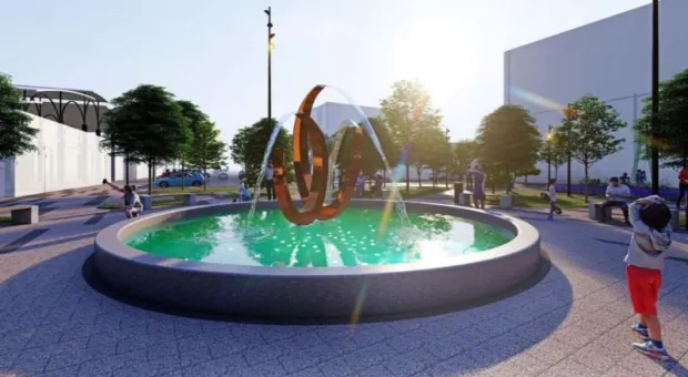 Качели и фонтан: на месте разрухи в Ялте появится новый сквер