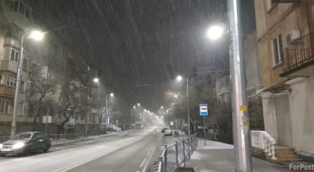 Новая неделя в Крыму может начаться со снегопада