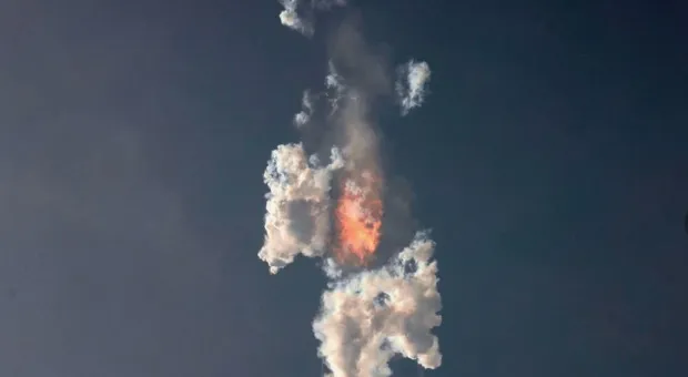 Ракета Starship взорвалась в воздухе вскоре после старта