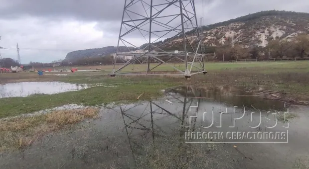 В районе Сахарной Головки в Севастополе формируется новое озеро