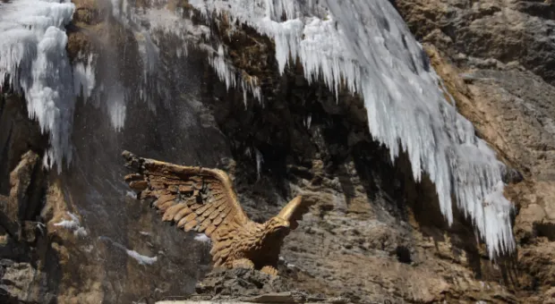 Самый высокий водопад Крыма стал ещё выше