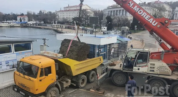 В Артбухте Севастополя выловили бетонного монстра