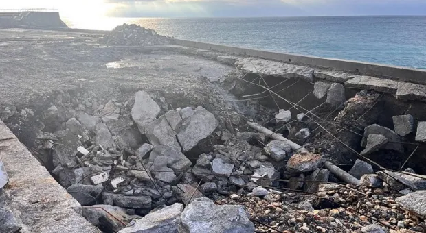 Когда в Крыму восстановят пострадавшее от шторма побережье 