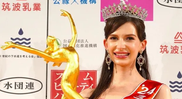 «Печальный день»: девушку с Украины признали самой красивой японкой