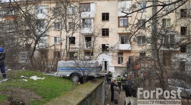 Погибших и пострадавших во время взрыва газа в многоквартирном доме в Севастополе нет