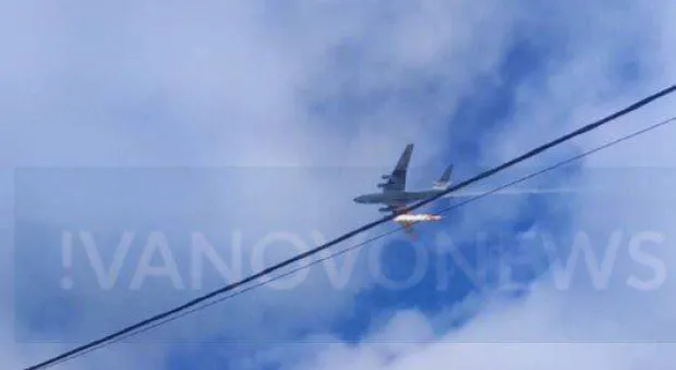 Военный Ил-76 разбился в Ивановской области, 15 человек погибли