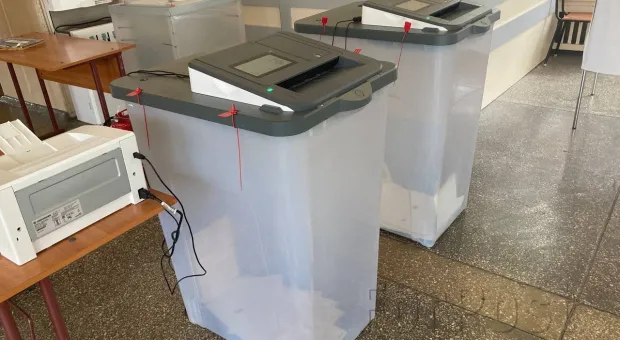 Почти половина избирателей Севастополя успешно проголосовали на выборах президента