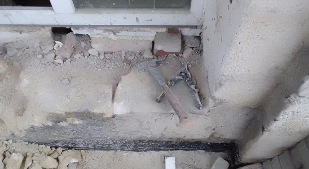 В Севастополе в ходе ремонта повредили историческое здание 