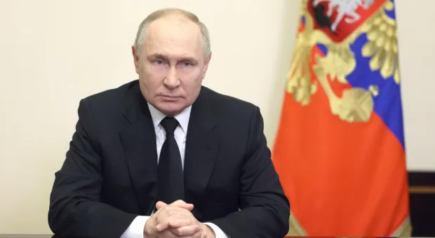 Обращение Путина к россиянам после теракта в «Крокус Холле»