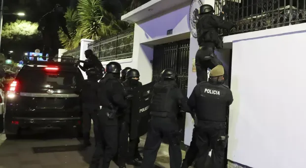 Штурм посольства Мексики