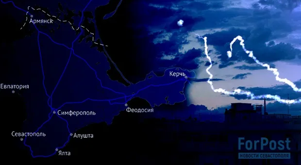 Новости Крыма - Над Крымом ночью снова работала ПВО
