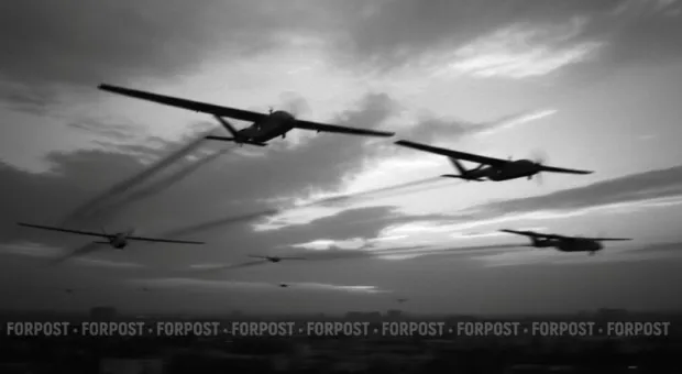 Новости Крыма - Из-за атаки БПЛА в Крыму начался пожар