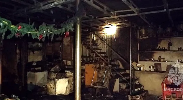 Новости Севастополя - В новогодние праздники в Севастополе сгорел частный дом 