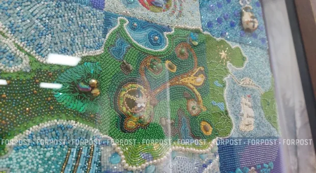 Крымские рукодельницы изготовили уникальное произведение искусства