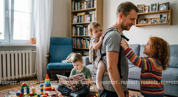 Новости России - Мужчины в декрете: герои нашего времени или жертвы экономики?