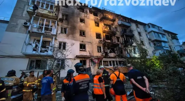 Новости Севастополя - БПЛА ударил по пятиэтажному жилому дому в Севастополе