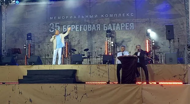 Ренат Ибрагимов выступил в памятном концерте на 35 батарее в Севастополе 