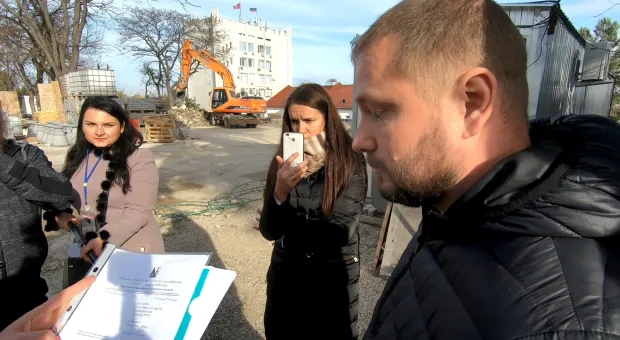 Восстановление Матросского бульвара в Севастополе запрещено: чиновники вызвали полицию