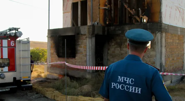  Неизвестный мужчина погиб при пожаре в Севастополе 