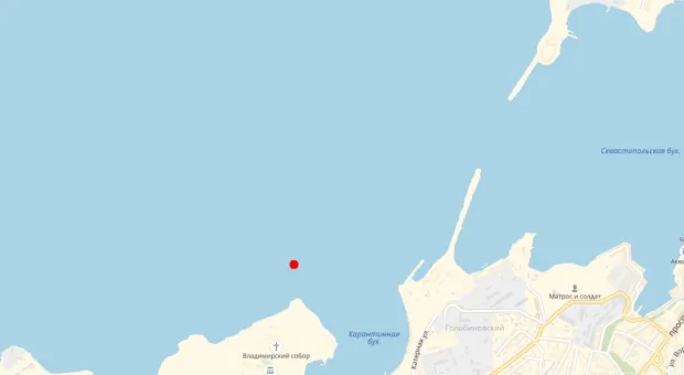 В море у Херсонеса обнаружена плавучая мина