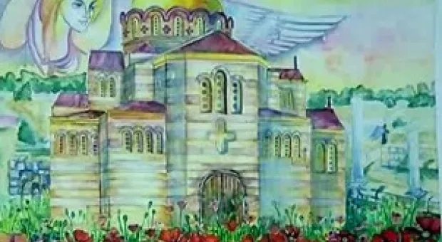 Дети рисуют Храм