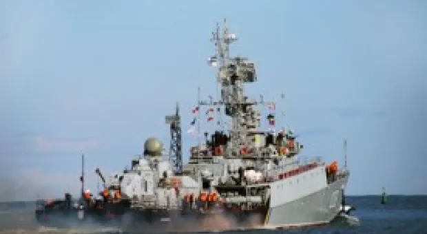 Корвет «Тернополь» в Черном море трое суток отрабатывал учебно-боевые задачи