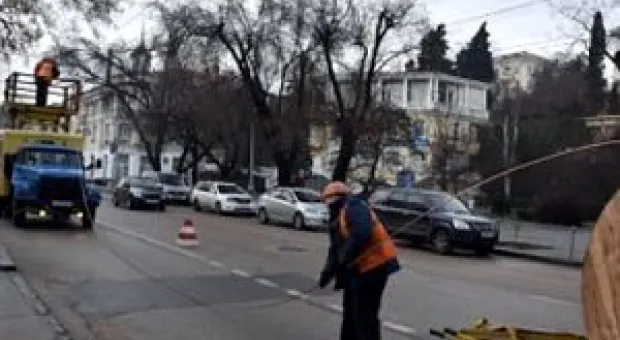 Новости Севастополя - На трассе Севастополь — Ялта произошёл обвал