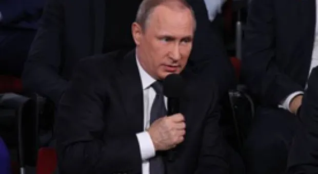 «Свободная пресса может быть врагом только для жуликов, казнокрадов и преступников», - Владимир Путин