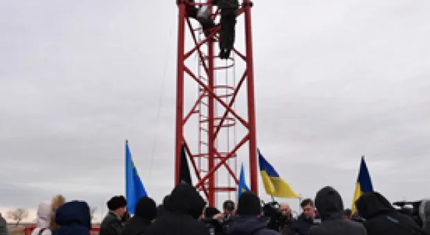 Украинская телевышка начала вещать на территорию Крыма