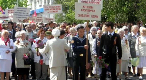 9 мая в Севастополе (ВИДЕО)