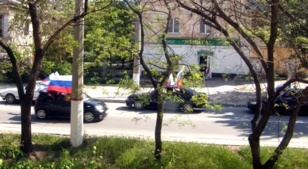 Победный автопробег в Севастополе! (ФОТО)