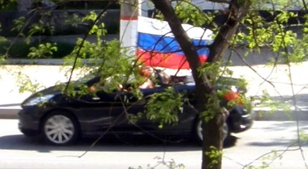 Победный автопробег в Севастополе! (ФОТО)