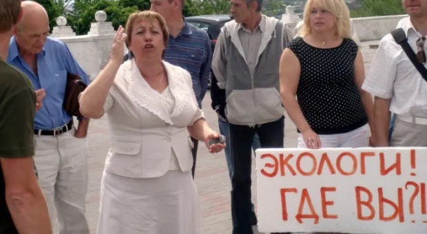 В Севастополе прошёл вело и автопробег против угольного терминала (ФОТО)