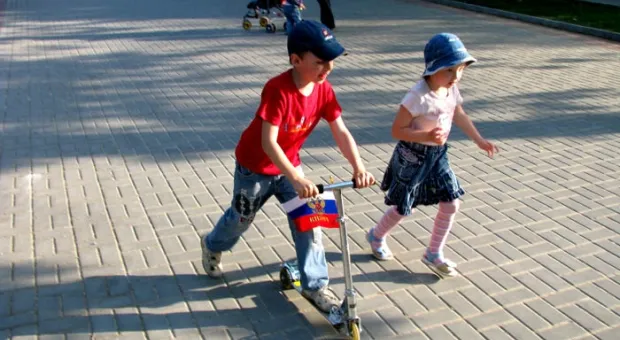 Детский автопробег в Севастополе (ФОТО)