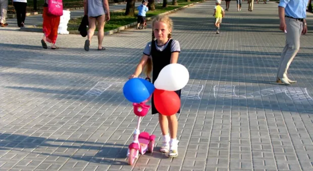 Детский автопробег в Севастополе (ФОТО)