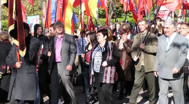 В Севастополе отметили Годовщину Великой Октябрьской социалистической Революции