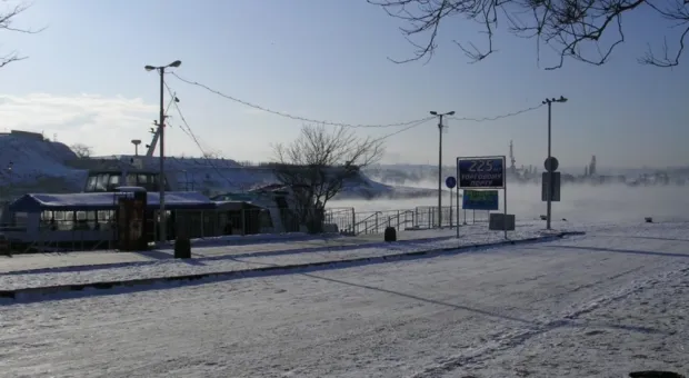 Севастополь замерзает из-за низкого давления газа(фото)