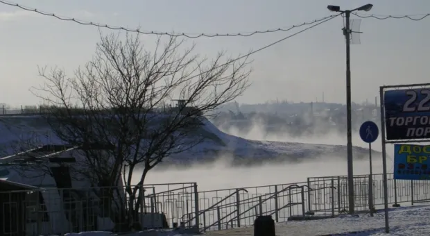 Севастополь замерзает из-за низкого давления газа(фото)